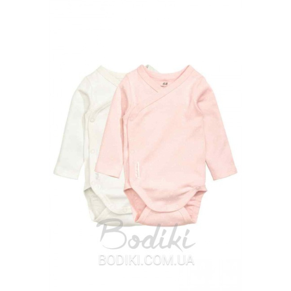 Бодики органик H&amp;M Манюня розовые